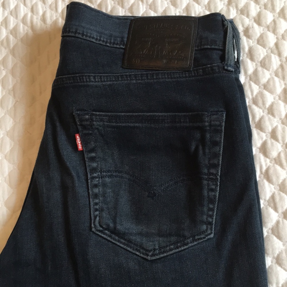 Levi’s 511 Jeans. 34x30 Dark Blue